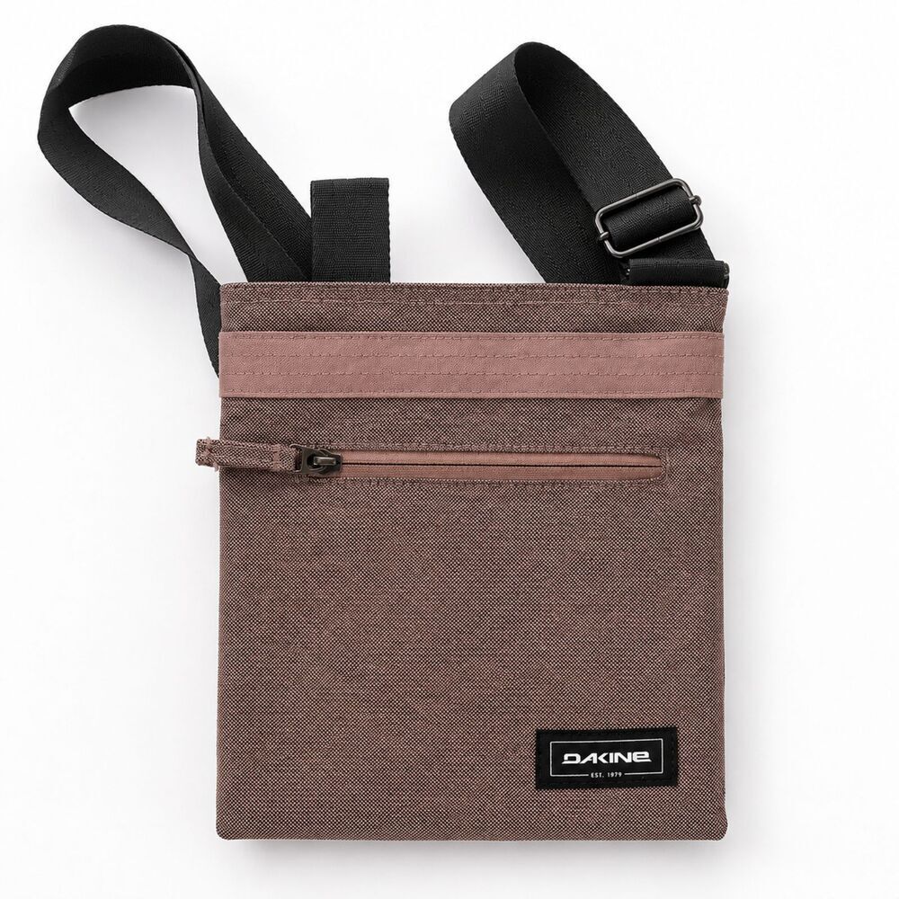 Dakine Jive Brown Canvas Adjustable Strap Travel Crossbody Bag Purse